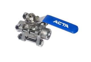 Краны шаровые полнопроходные под сварку АСТА КШ654 1/4''-4''