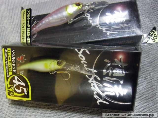 Jackall Soul Shad 45 SP pearl ayu