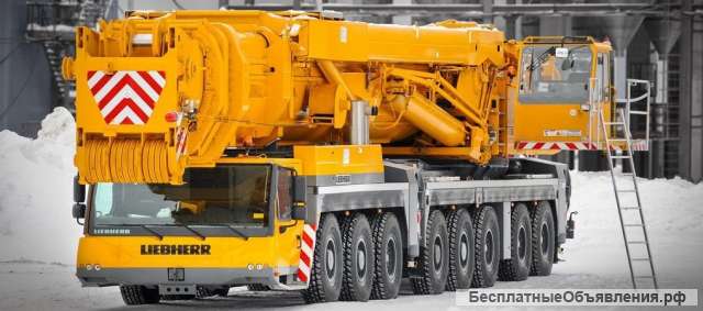 Аренда автокрана 500 тонн, автокран 500 тонн, кран LIEBHERR LTM 1500-8.1