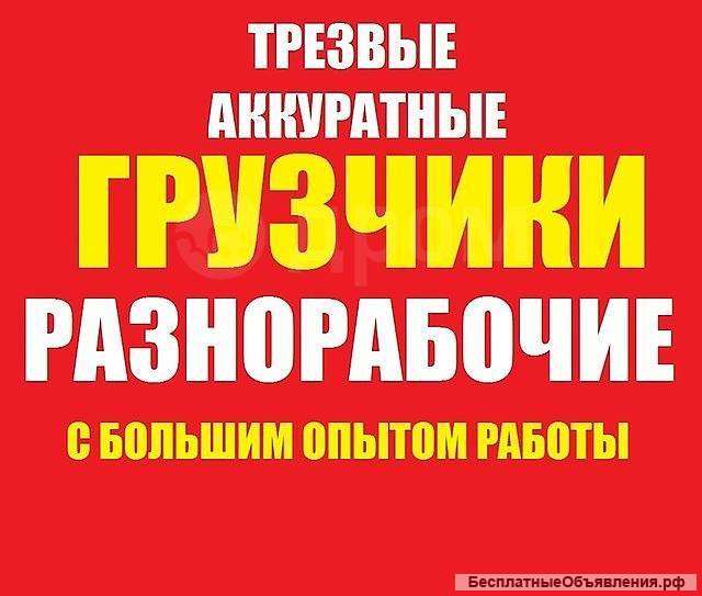 Разнорабочие и грузчики