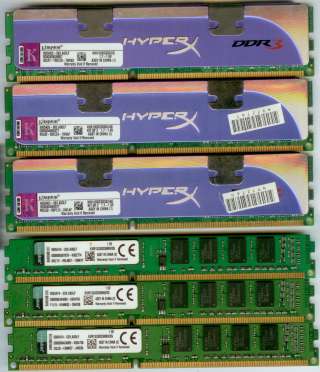 Оперативная память Kingston DDR3-1333 2Гб