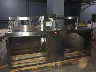 Итальянская кухня с мойками для ресторана