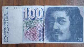 100 швейцарских франков шестой серии