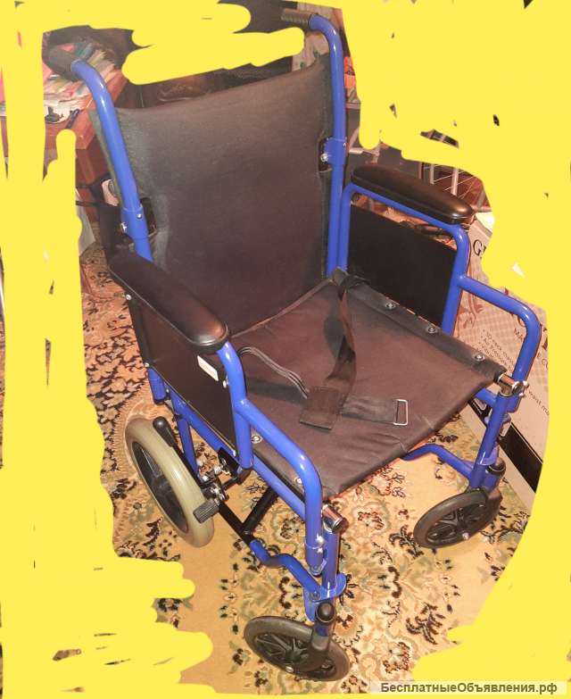 2 инвалидные коляски (прогулочная и комнатная)