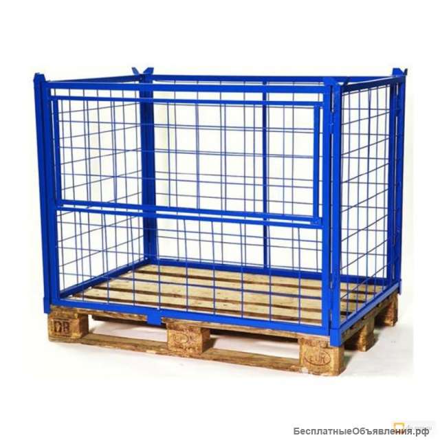 Ограждение для паллет. Сборно-разборное, Сетчатое