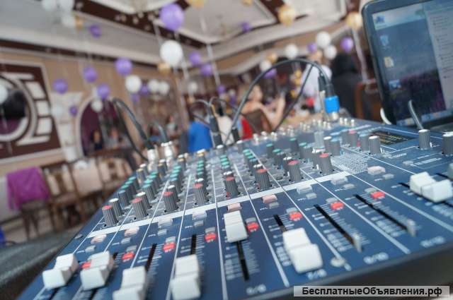 DJ (диджей) + аппаратура на свадьбу, юбилей, мероприятия в Волгограде