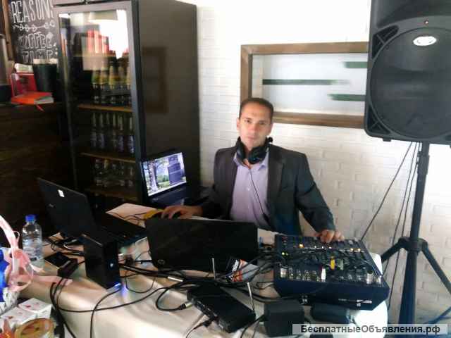 DJ (диджей) + аппаратура на свадьбу, юбилей, мероприятия в Волгограде