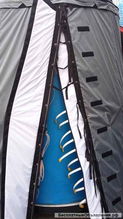 Пластиковые емкости с подогревом 5 кубов (5000 л)