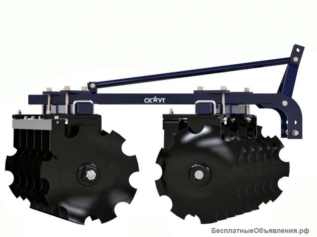 Борона дисковая СКАУТ 1BQX-1.1