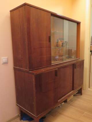 Сервант полированный времён СССР