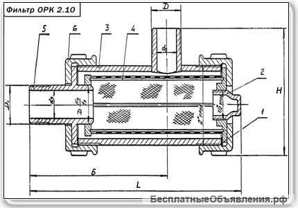 Фильтр жидкостной по ОРК