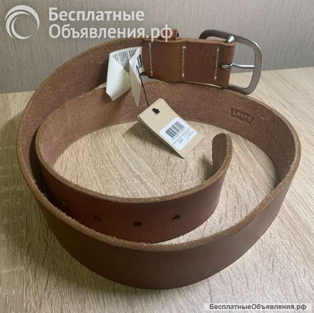 Ремень мужской кожаный «Levi s» 90/36 новый