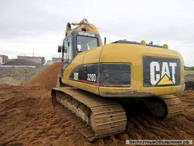 Гусеничный экскаватор CAT 320, отличное состояние