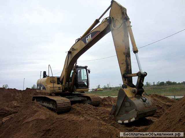 Гусеничный экскаватор CAT 320, отличное состояние
