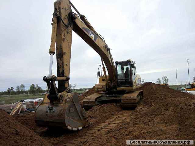 Гусеничный экскаватор CAT 320, отличное состояние
