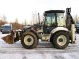Экскаватор-погрузчик HIDROMEK 102, равноколесник, идеал