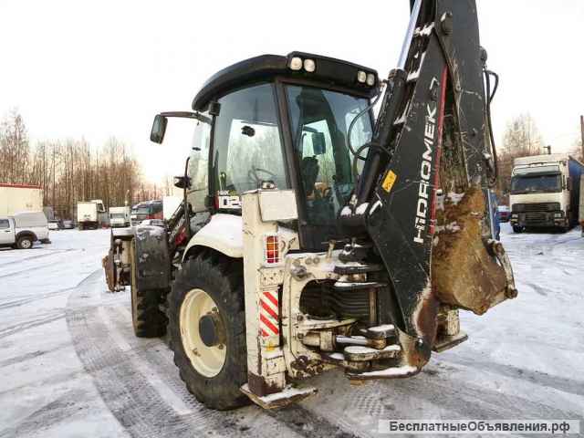 Экскаватор-погрузчик HIDROMEK 102, равноколесник, идеал