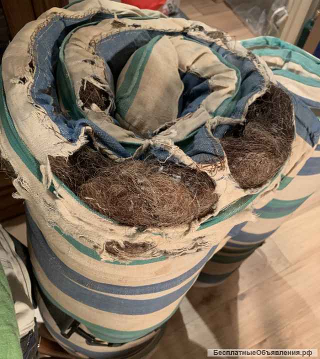 Матрас из натурального конского волоса