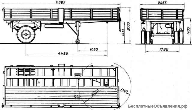 ЗИЛ 131 с лебедкой с полуприцепом