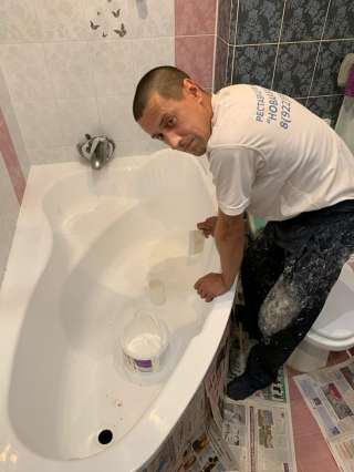 Реставрация чугунных, стальных и акриловых ванн в Сыктывкаре