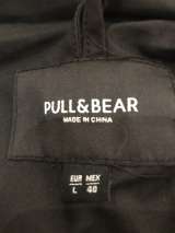Джинсовая куртка PULL BEAR c капюшоном