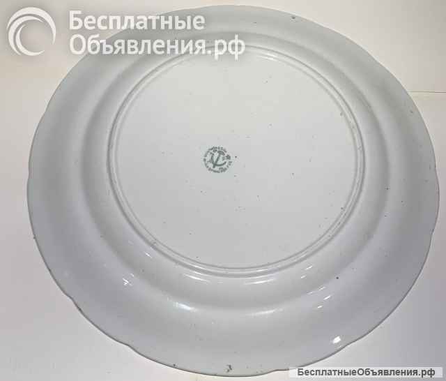 Антиквариат: блюдо большое (d = 35 см)