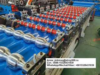 Купи оборудование для производства МОДУЛЬНОЙ металлочерепицы из Китая