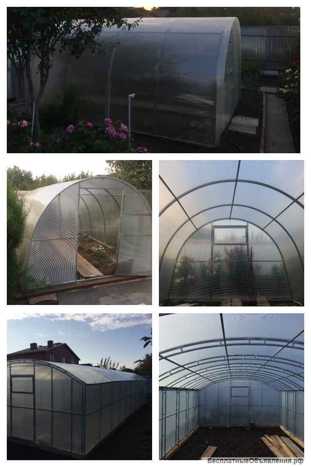 Теплица от производителя из профиля 25х25 цинк с доставкой по Ростовской области
