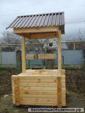 Сруб для колодца