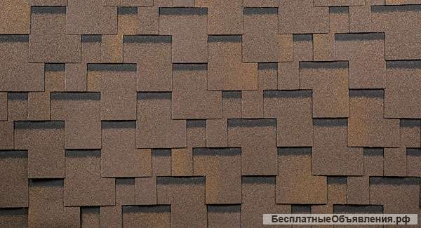 Однослойная гибкая черепица технониколь, м.кв