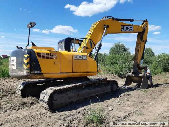 Аренда гусеничный-экскаватора JCB-205
