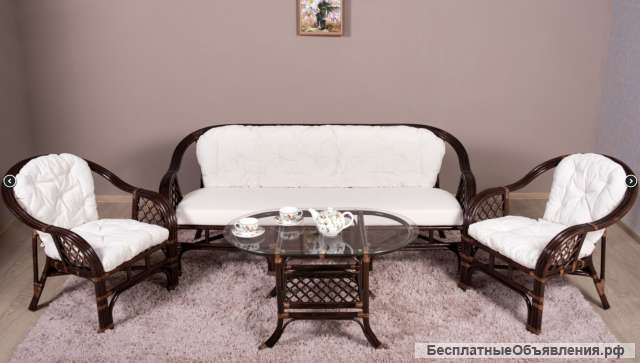 Комплект мебели из ротанга
