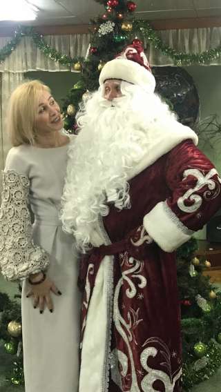 Дед Мороз по Киеву и за город