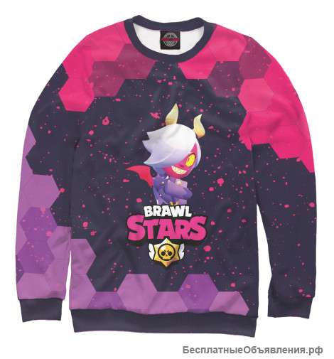 Футболки и толстовки Brawl Stars для девочек
