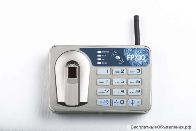 FPX10 — система учёта рабочего времени с датчиком отпечатков пальцев