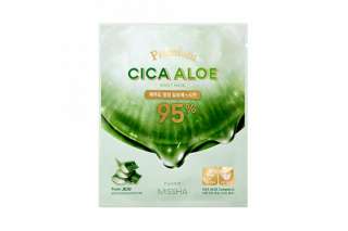 Тканевая маска с алоэ от Missha увлажнение и питание