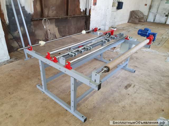 Станок раскроя спанбонда СПРМ-М5-П-ПР-1600 с пневмовалом