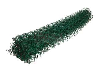 Сетка-рабица с полимерным покрытием зеленая (отсечка)