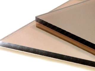 Монолитный поликарбонат прозрачный (трапеция)