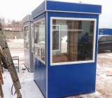 Пост охраны 1,5х1,5х2,5м, новый, утепленный