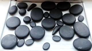 Камни Базальт для стоунтерапии и массажа