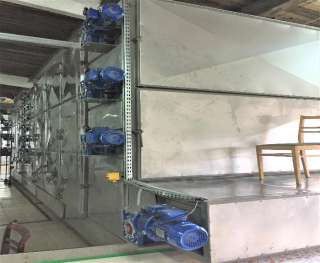 Сушилка паровая конвейерная ленточная СКЛ-90