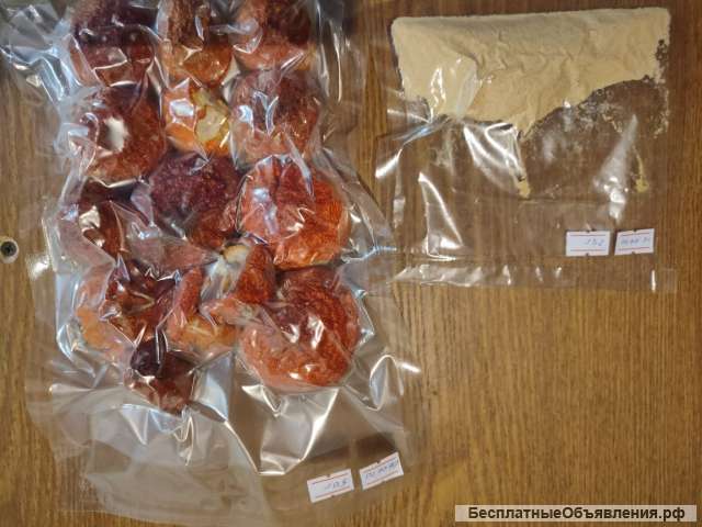 Мухоморы сушеные