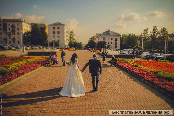 Шикарное свадебное платье