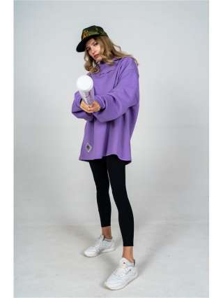Худи NEW YORK от MAFIA INTERNATIONAL, коллекция COMFORT (Сиреневый)