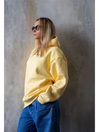 Худи MOSCOW от MAFIA INTERNATIONAL, коллекция COMFORT (Цвет: банановый)