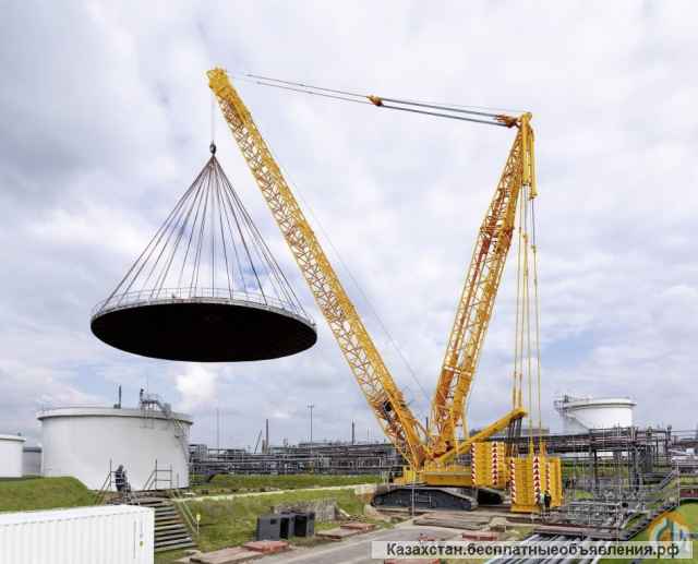 Аренда гусеничного крана 3200 тонн, 3000 тонн, 1600 тонн, 1350 тонн, 1250 тонн, 1200 тонн, 1000 тонн