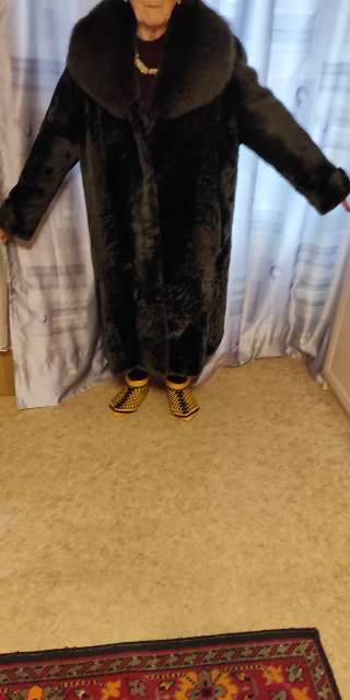 Шуба женская мутон