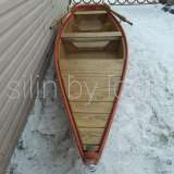 Лодка деревянная для рыбалки