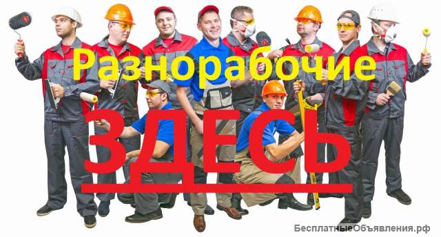 Разнорабочие, подсобники